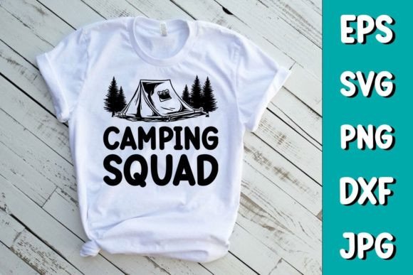 Camping Squad SVG: A Designer's Review for Embroidery