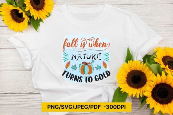 Fall Sublimation PNG & SVG T-shirt Design Review