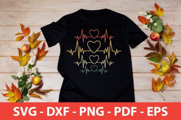 Heartbeat SVG T-shirt Design: A Designer's Review