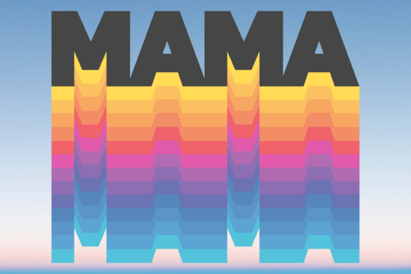 Retrowave Aesthetic Mama SVG Review