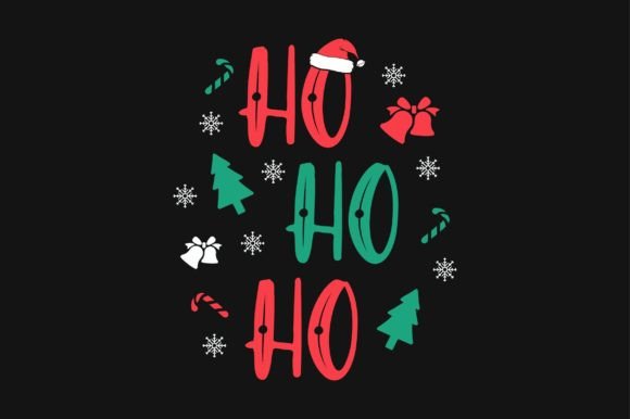 Review: HOHOHO Christmas Typography SVG T-shirt