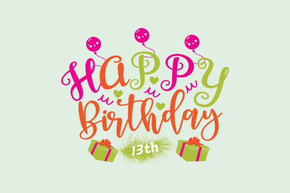 Reviewing Happy Birthday 13th SVG for Embroidery