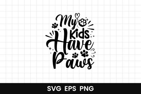 Reviewing My Kids Have Paws Cat SVG for Embroidery