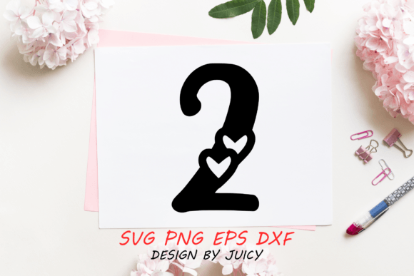 Reviewing Number with Hearts 2 Svg for Real Embroidery Projects
