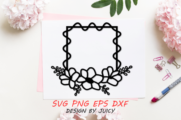 Reviewing the Cute Square Flower Wreath SVG for Real Embroidery