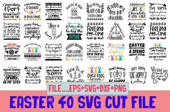 Reviewing the Easter SVG Bundle: 40 Designs for Real Embroidery